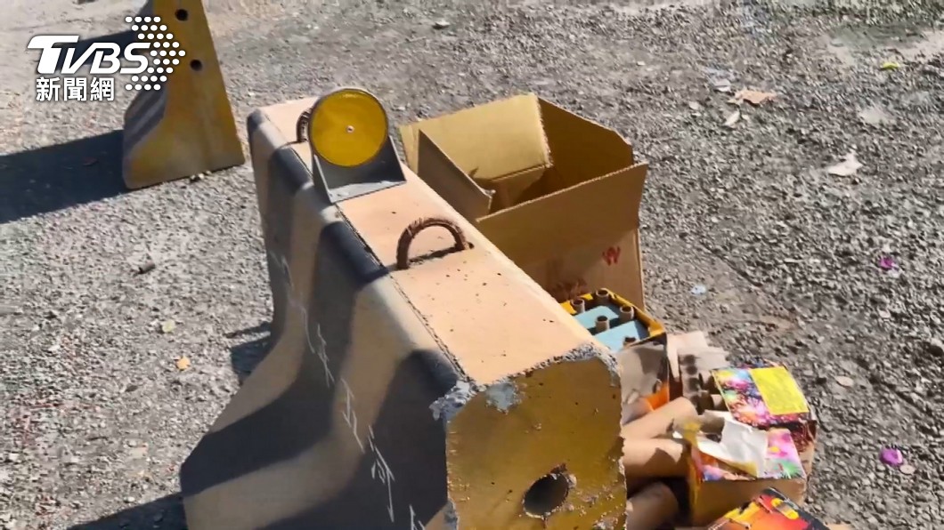 內政部提醒民眾，施放一般爆竹煙火必須選擇空曠安全的處所，並遵守產品使用說明以確保安全。（示意圖，非當事新聞畫面／TVBS）