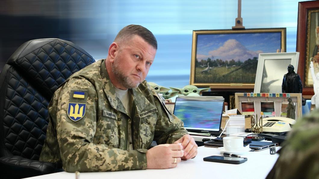 烏克蘭現任武裝部隊總司令扎盧日內。（圖／翻攝自烏克蘭國防部）