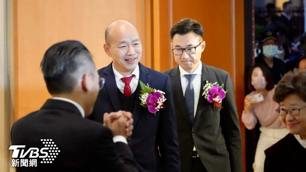 韓國瑜、江啟臣當選立院正副院長。（圖／胡瑞麒攝）