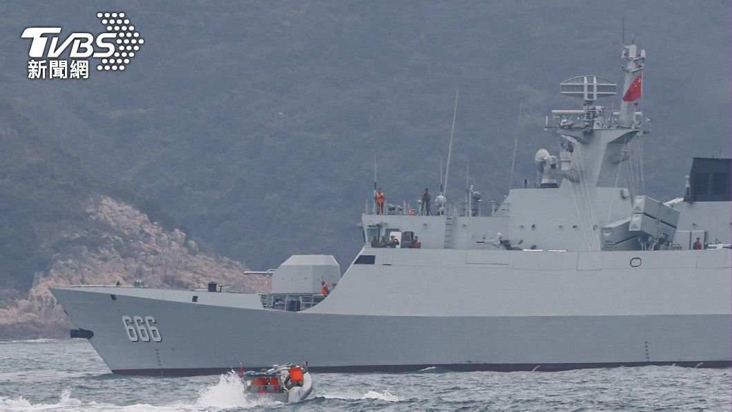 帕帕羅表示，中國海軍的快速擴張令人擔憂。（圖／達志影像路透社）