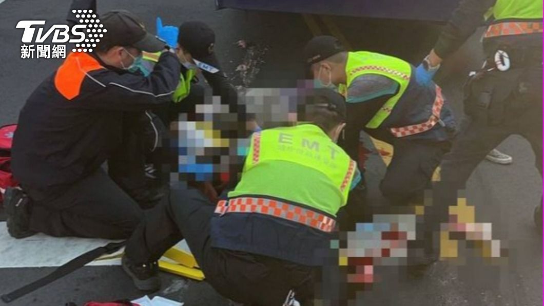 救護人員到場急救。（圖／民眾提供）
