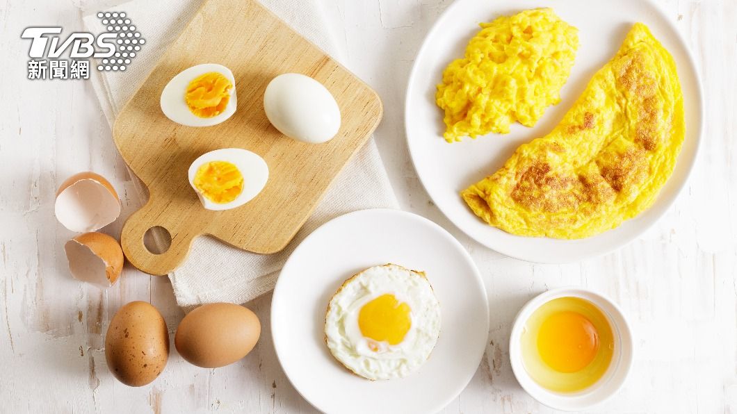 雞蛋是一天的營養來源。（示意圖／shutterstock達志影像）