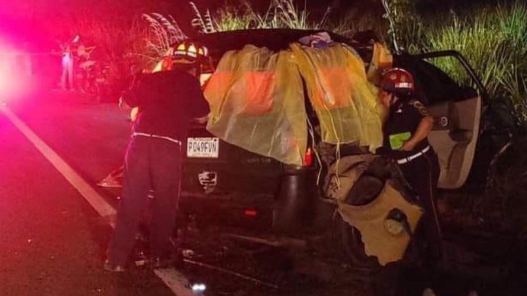 瓜地馬拉西部高速公路發生相撞意外，致11人喪生，其中包括9名移民。（圖／翻攝自nationworldnews）