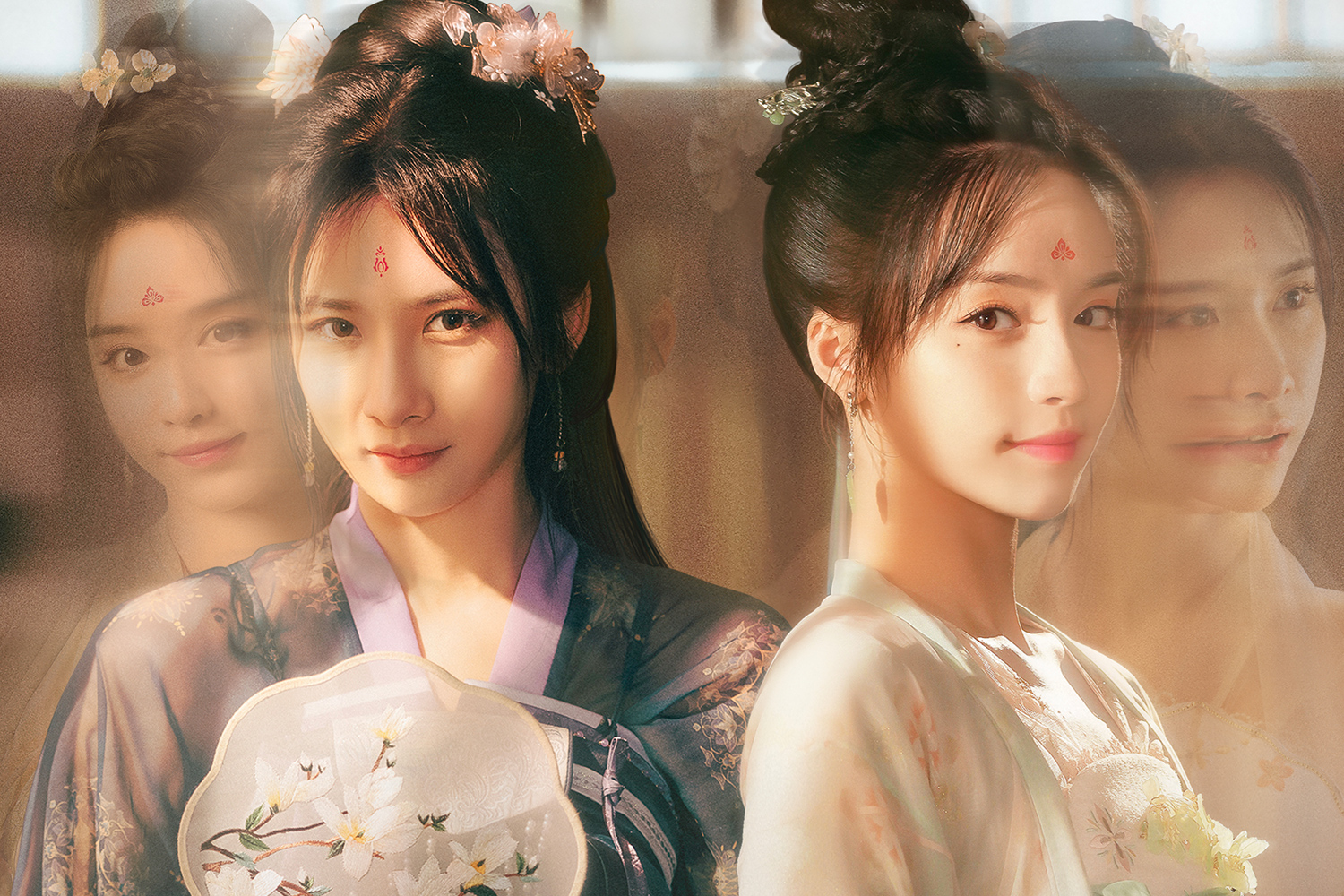 柯穎(右)與宋昭藝劇中互換人生。(圖/緯來戲劇台提供)