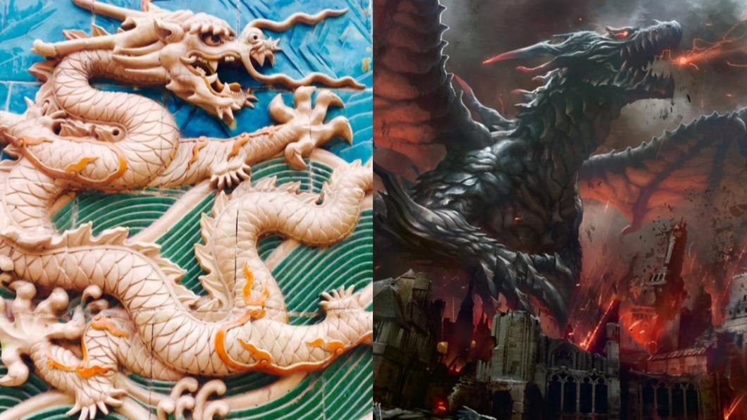 今年許多中國官媒不再將龍翻作「Dragon」，而是採用「Loong」（龍的音譯）。（圖／翻攝自 微博@以史为鉴V）
