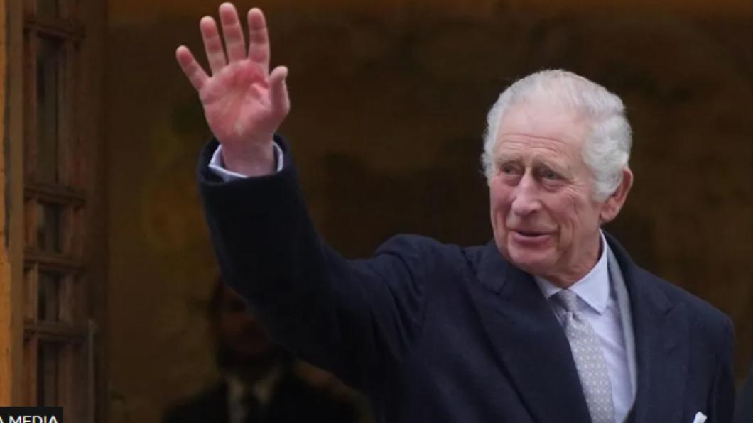 75歲英國國王查爾斯三世（King Charles III）罹癌後首發聲。（圖／翻攝自《BBC》）