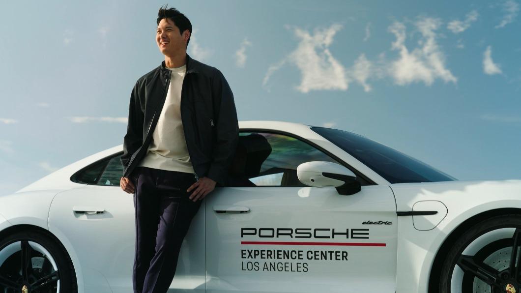 大谷翔平是保時捷代言人。（圖／翻攝自@ShoTime_News推特）