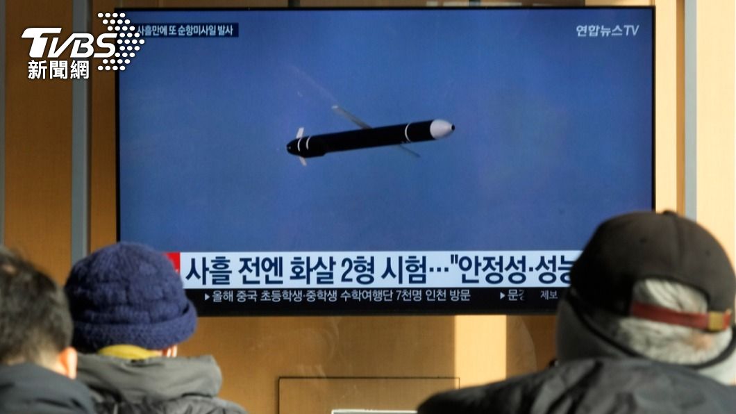 北韓14日上午再次對南韓水域試射巡弋飛彈。（資料照／達志影像美聯社）