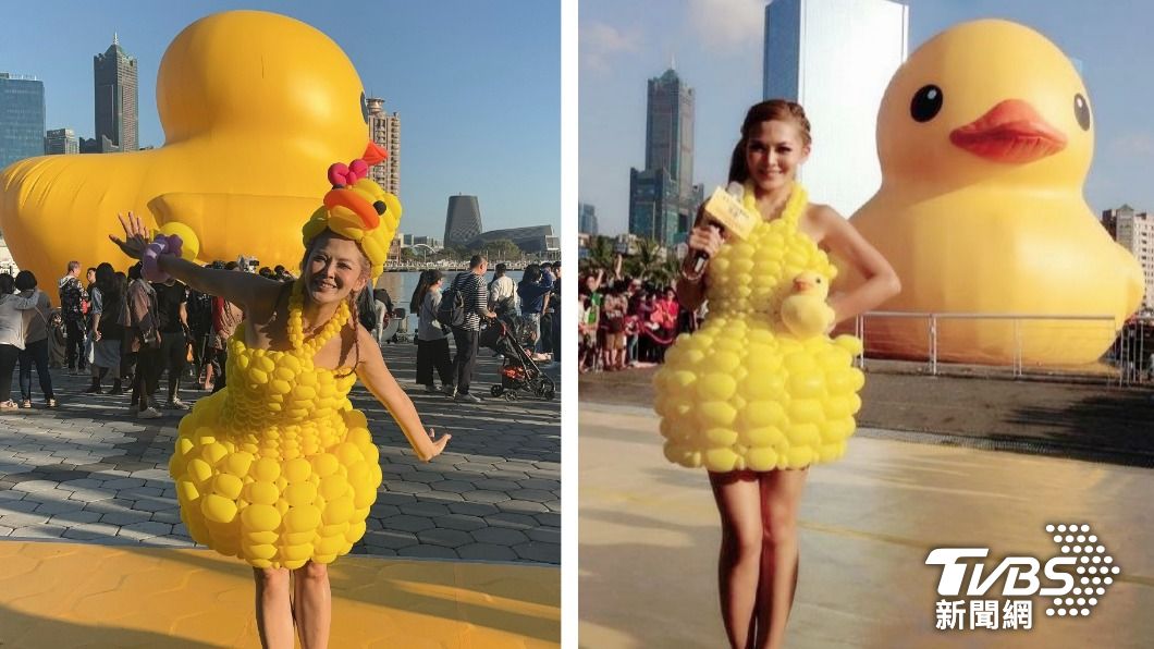 「音樂祭女王」封號的圓圓，再度穿上10前小鴨戰袍主持。（圖／圓圓提供）
