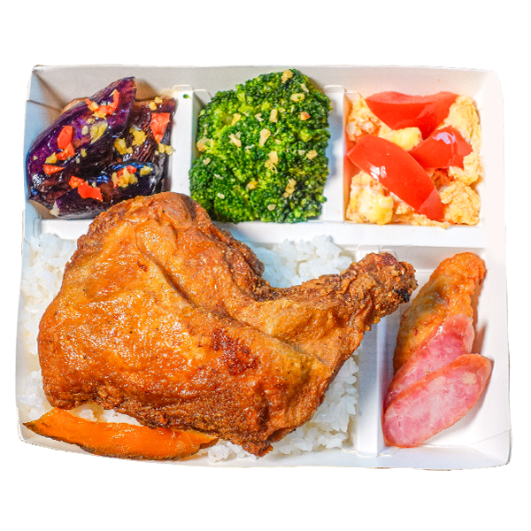 雞腿便當將漲五元。（圖／翻攝自鬍鬚張官網）