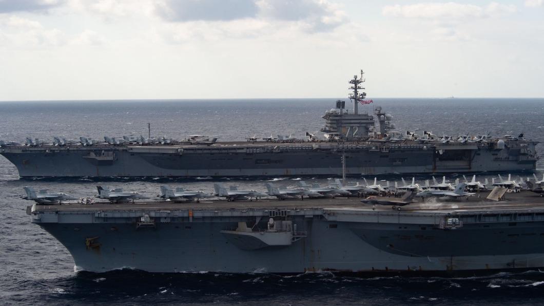 美國5艘航艦可能會齊聚西太平洋。（圖／翻攝自X＠CVN70）