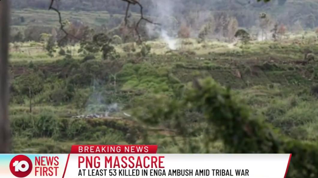 巴布亞紐幾內亞驚傳恐怖屠殺。（圖／翻攝自X@10NewsFirst）