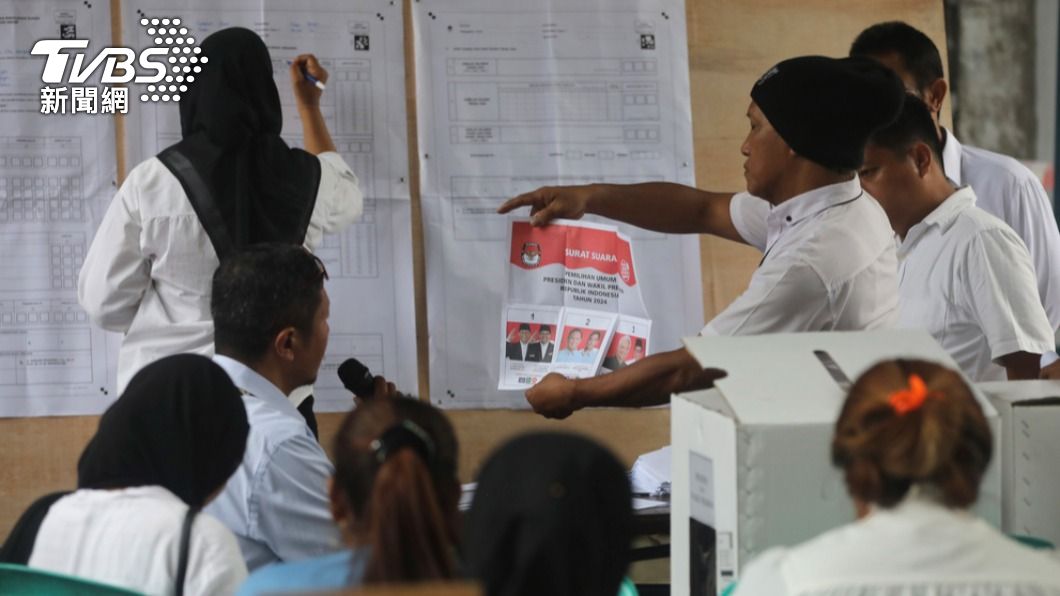印尼總統大選後有84名選務人員過勞死。（圖／達志影像美聯社）
