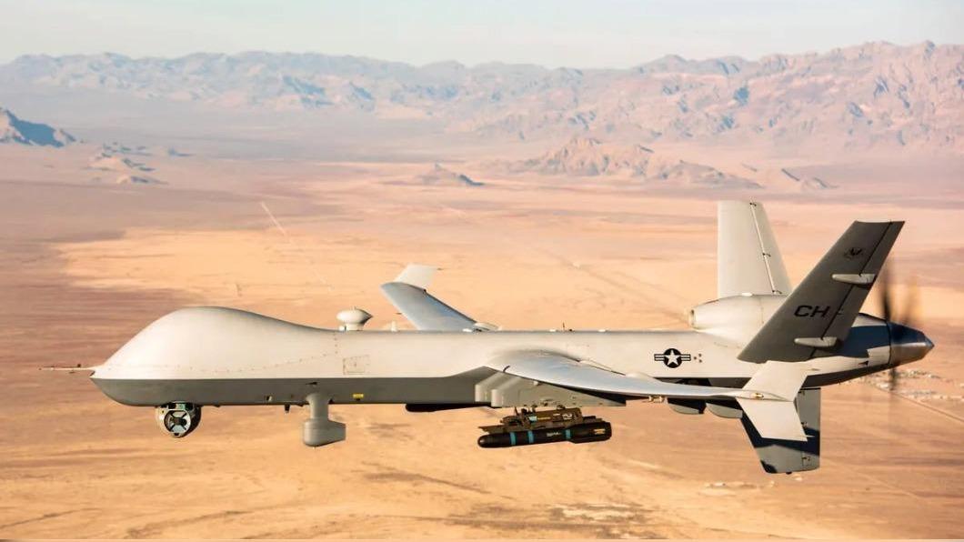 美軍又有MQ-9無人機被葉門叛軍「青年運動」擊落。（圖／翻攝自X@DD_Geopolitics）