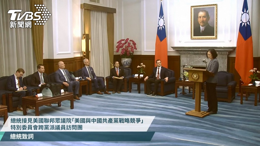 Rep. Gallagher praises Tsai’s leadership in Taiwan visit (TVBS News) Rep. Gallagher praises Tsai’s leadership in Taiwan visit 