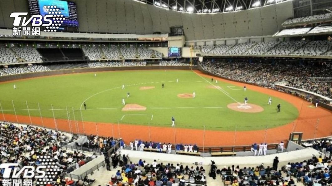 中職2024兩場熱身賽在台北大巨蛋。（圖／胡瑞麒攝）