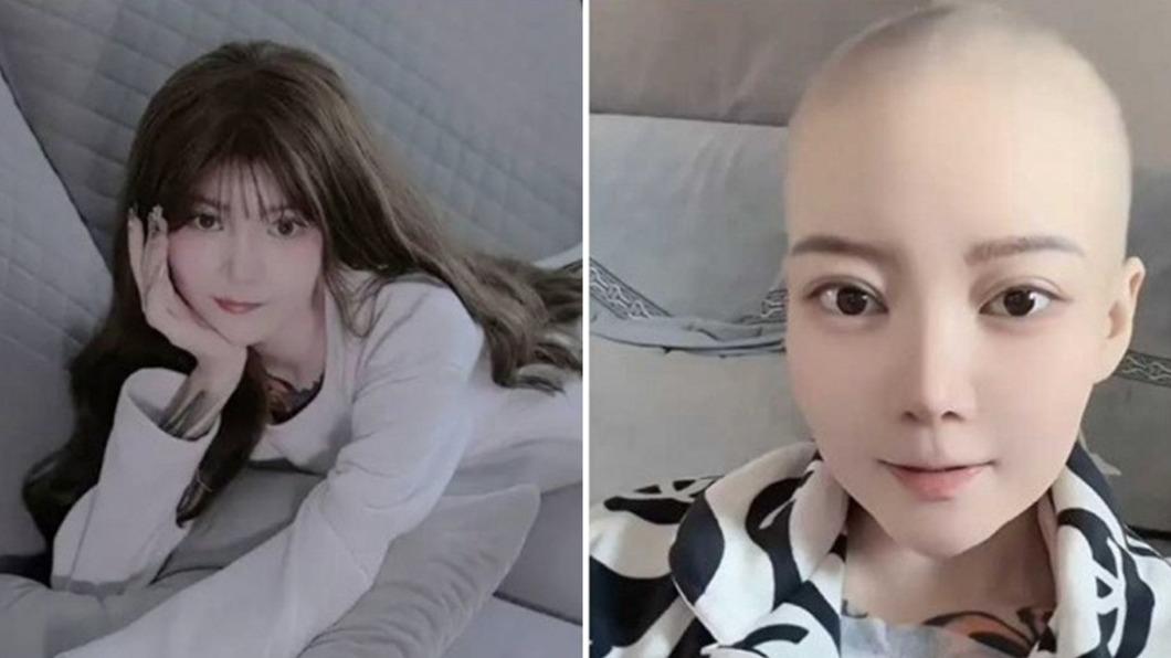 中國陝西省一名網紅「菲菲公主」驚傳20日癌逝，得年28歲。（圖／翻攝自微博）