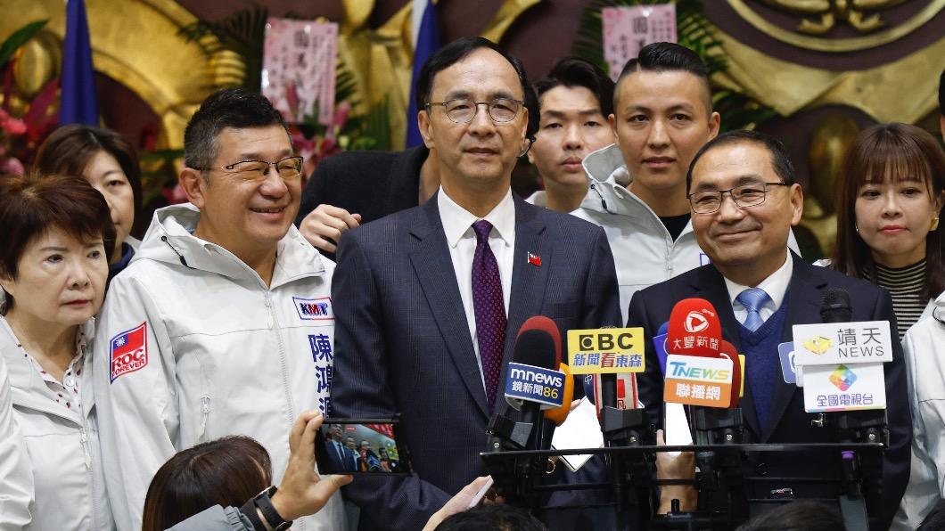 Eric Chu focuses on party unity ahead of KMT elections (Courtesy of KMT) Eric Chu focuses on party unity ahead of KMT elections 