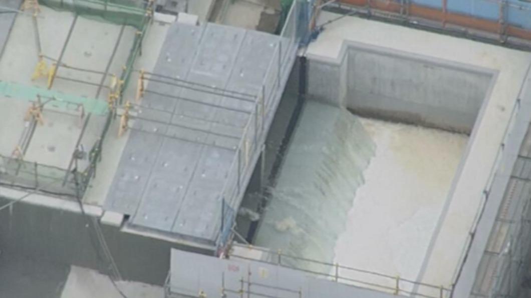 東電今天宣布2月28日開始將排放第4波「核處理水」。（圖／翻攝福島電視台）