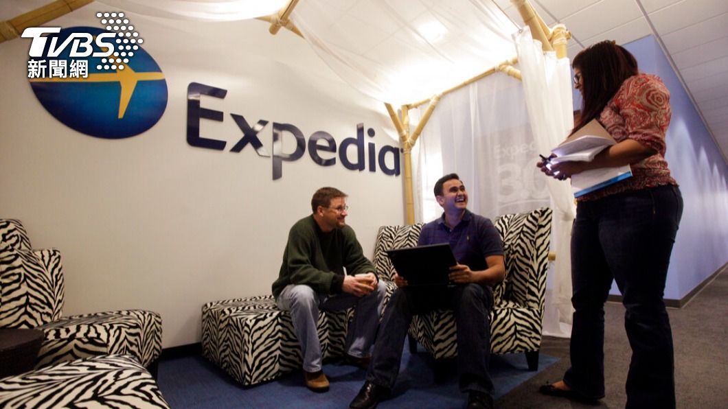知名跨國訂房平台Expedia宣佈裁員1500人。（圖／達志影像美聯社）
