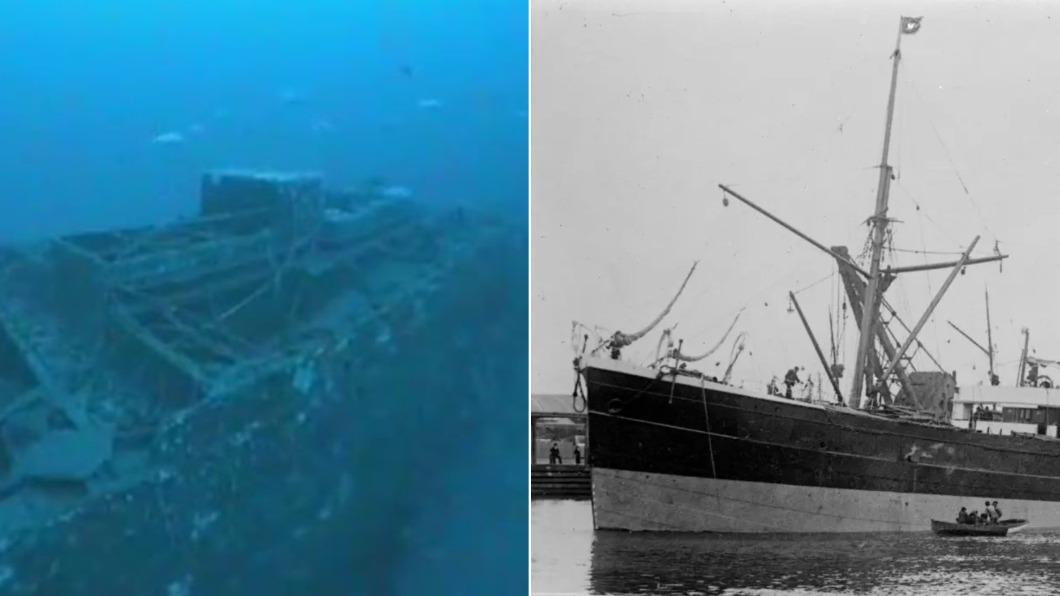 沉沒後失蹤將近120年的「復仇女神號」近期被發現。（圖／翻攝自CSIRO、New York Post）