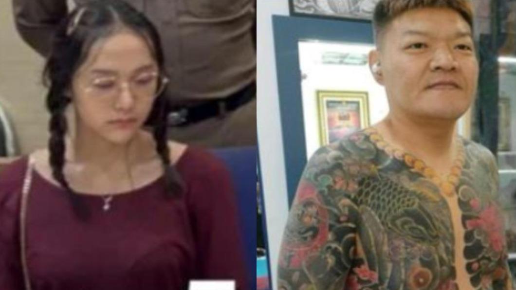 23歲泰國女子Piyanut Thammarat稱沒參與殺害石茂強。（圖／翻攝自《Amarin TV》、泰國Daily News）