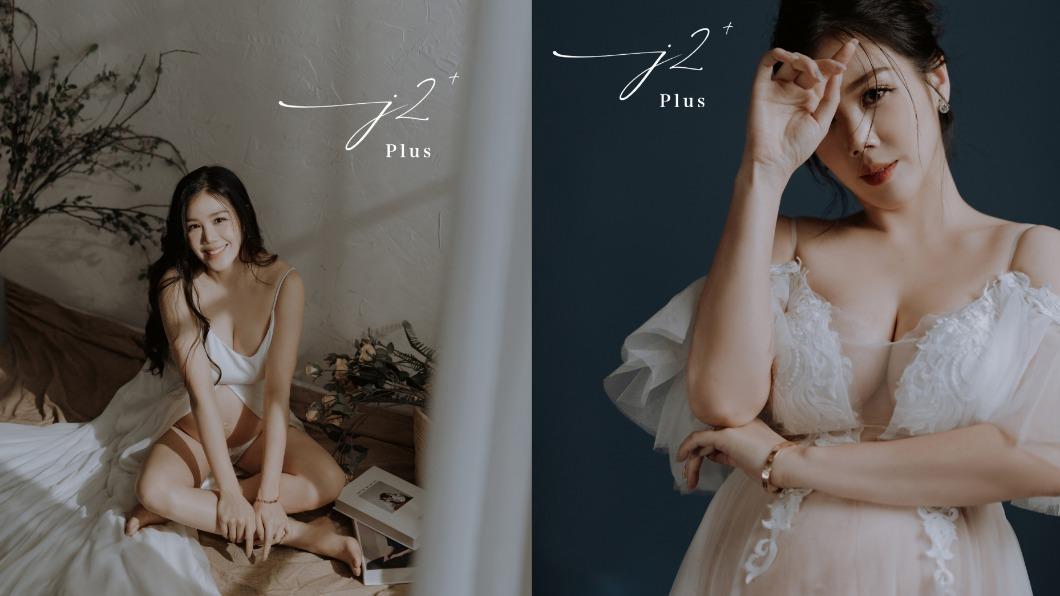 楊晨熙上圍令人無法忽視。(圖/J2plus婚紗攝影)