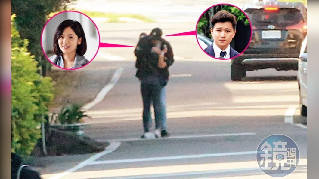 4年多前、2019年11月9日下午，本刊獨家直擊，黃瀞瑩與熱戀中的記者男友劉家耀在宜蘭頭城大街上激吻，2人戀情因此曝光。（圖／鏡週刊）