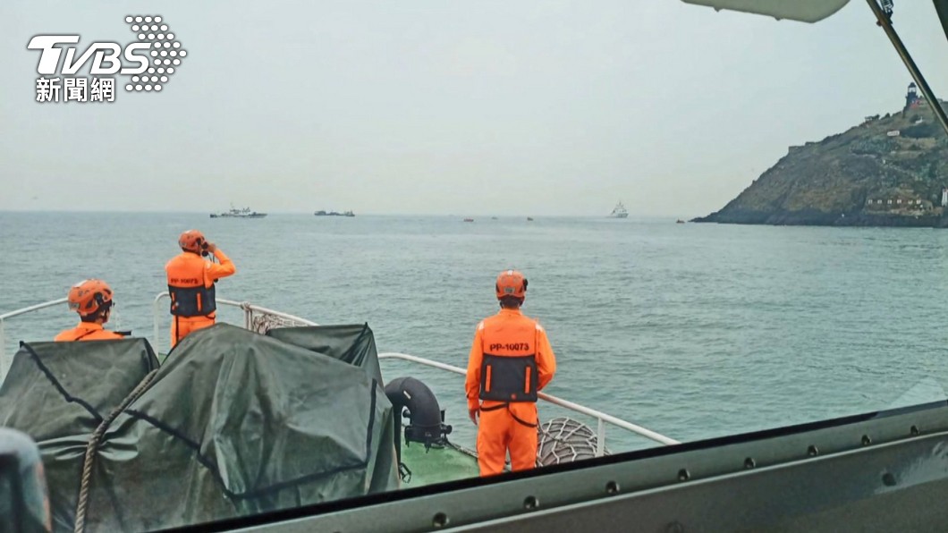 Urgent search for 2 missing Kinmen anglers (TVBS News/Photo for illustration purposes only Urgent search for 2 missing fishermen near Bei Ding Island