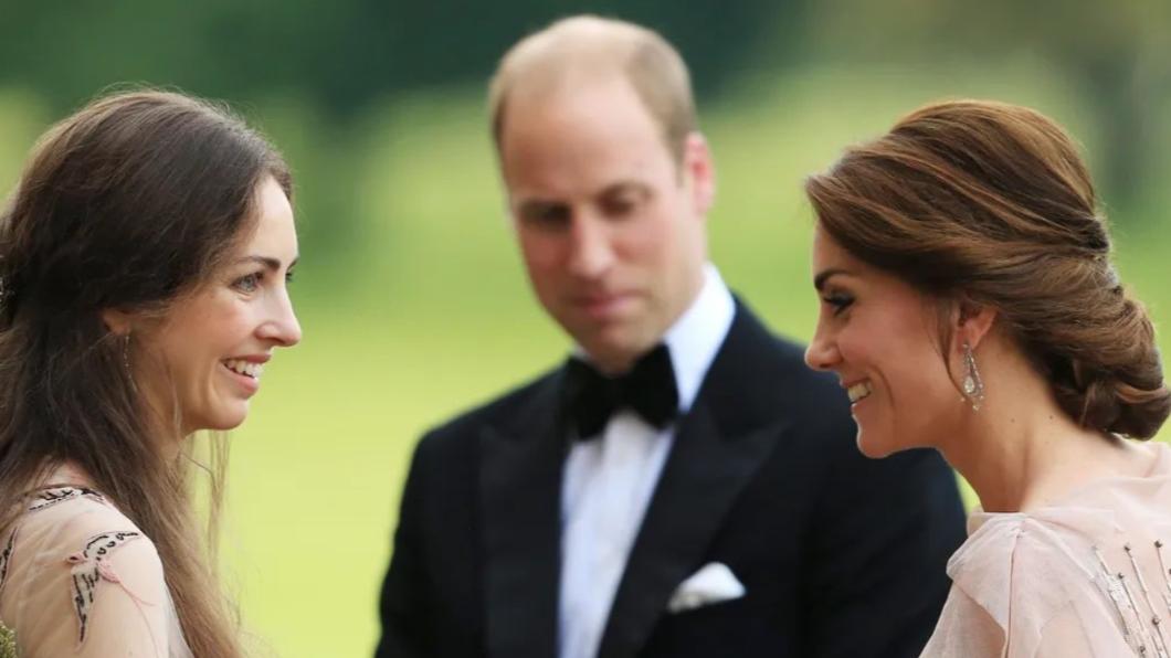 凱特王妃（右）的好友蘿絲（左）遭傳與威廉王子出軌。（圖／翻攝自X@according2_taz）