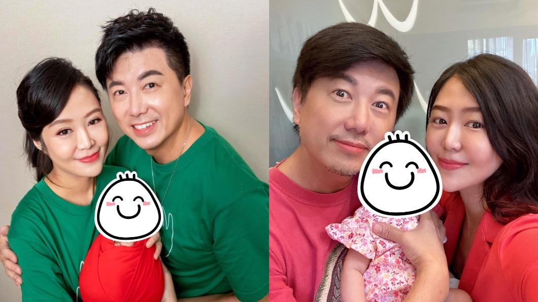 文汶、吳皓昇女兒模模被診斷出「兒童性圓禿」。(圖/翻攝自文汶 WEN WEN臉書)