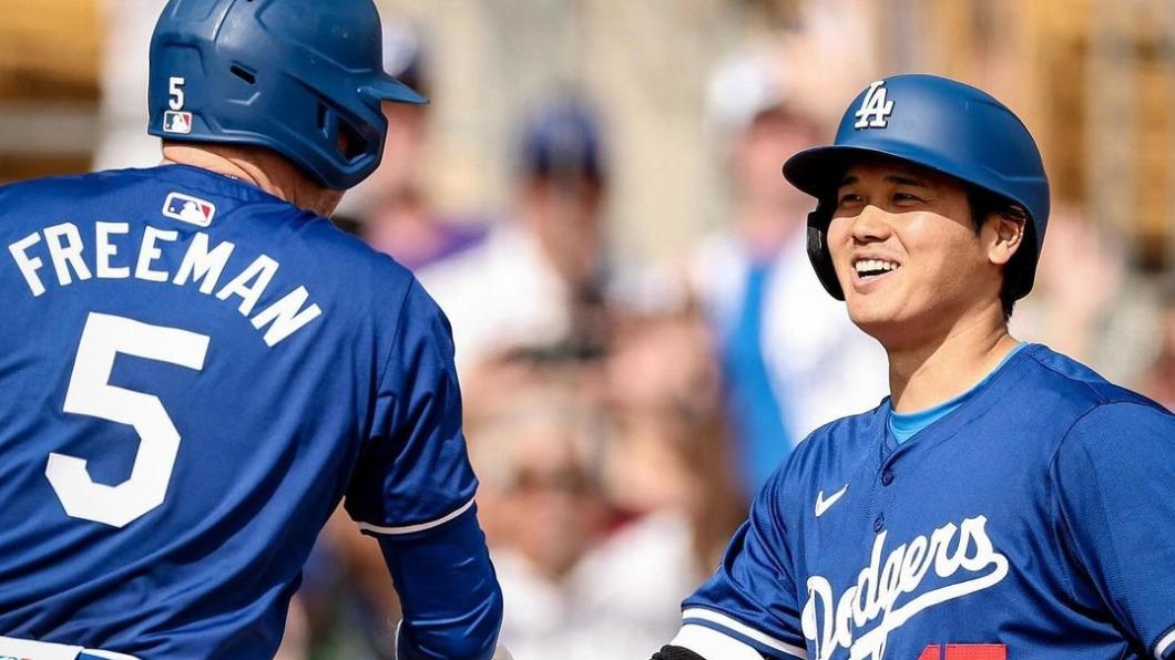 大谷翔平本季加入大聯盟洛杉磯道奇。（圖／翻攝自Los Angeles Dodgers Instagram）