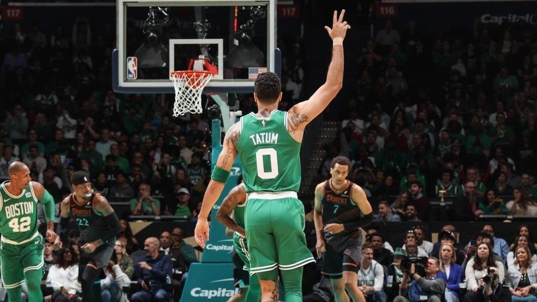 雙J今年有望挑戰生涯首冠。（圖／翻攝自Boston Celtics Instagram）