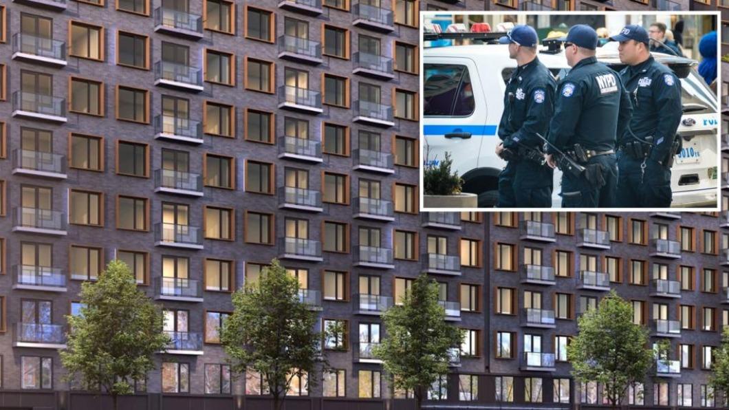 紐約布朗克斯地區有棟高級公寓驚見70多歲女子的屍體。（圖／翻攝自X@nypost）