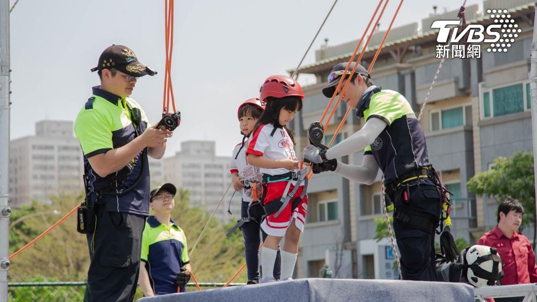 Hsinchu City hosts fire safety event for kindergarteners (Courtesy of Hsinchu City) Hsinchu City hosts fire safety event for kindergarteners