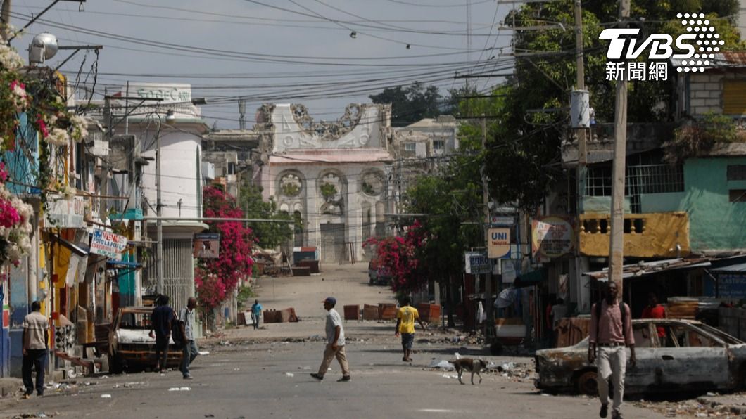 海地目前正受到當地黑幫肆虐。（圖／達志影像美聯社）