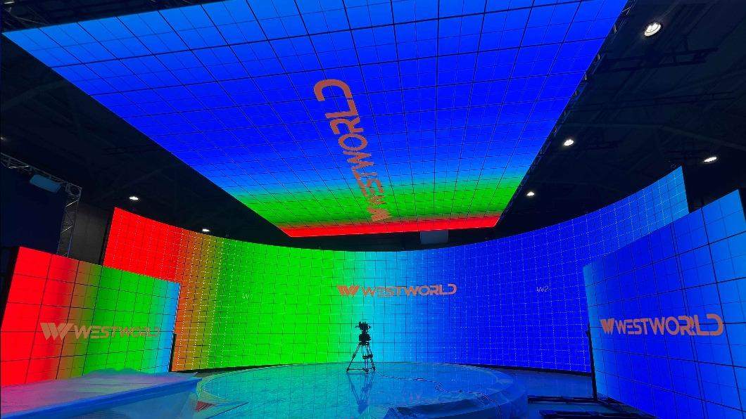 Westworld以LED虛擬攝影棚輔助虛擬製作。（圖／金馬執委會提供）