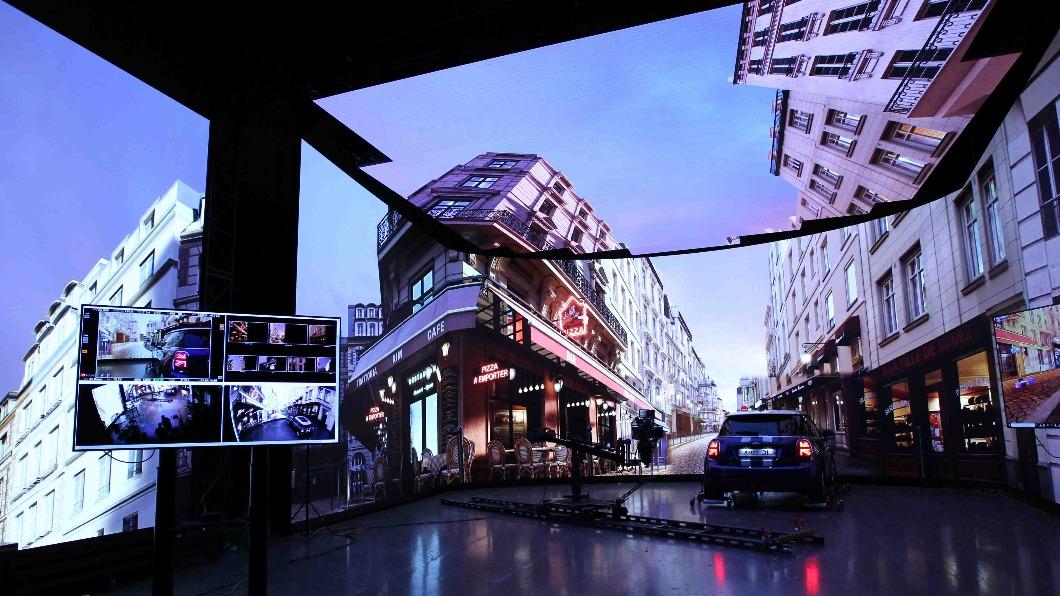 Dexter Studios旗下的LED虛擬攝影棚。（圖／金馬執委會提供）