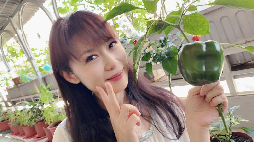 周子寒相當熱衷園藝，在陽台種了許多蔬果以及花草。（圖／藝起發光提供）