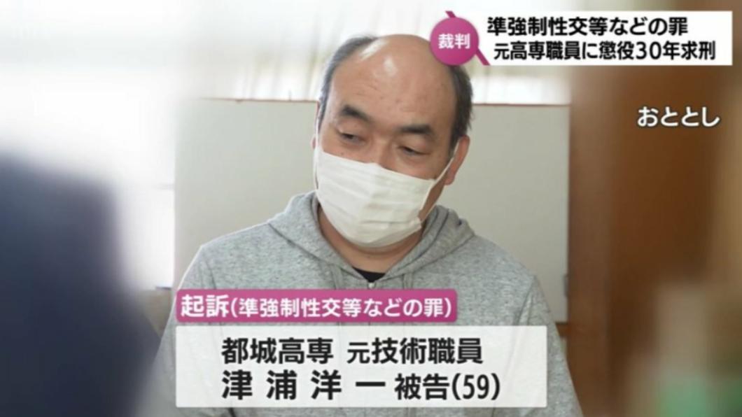日本一名高等專門學校前技術職員涉嫌對7名年輕女性下藥性侵。（圖／翻攝自宮崎放送）