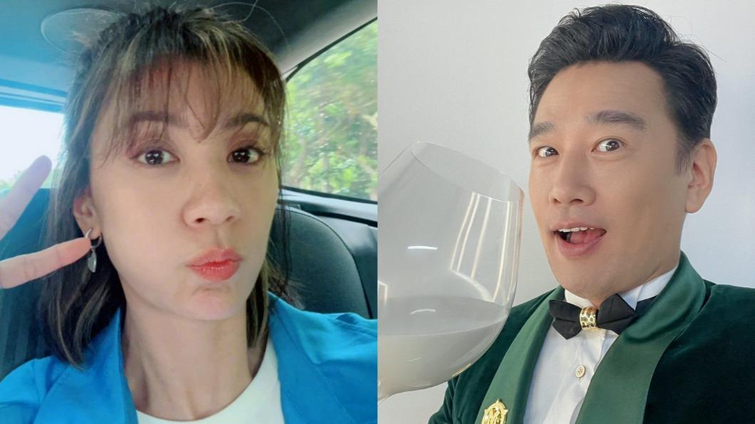 賈靜雯、王耀慶外貌維持得超好。（圖／翻攝自賈靜雯、王耀慶微博）