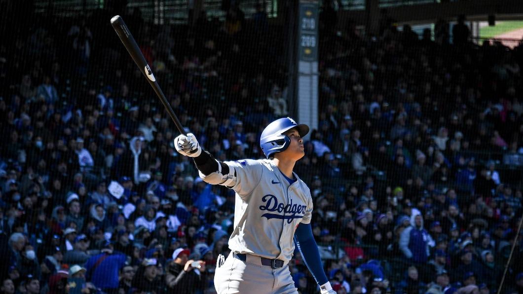 大谷翔平6日敲出本季第2支全壘打。（圖／翻攝自X@Dodgers）