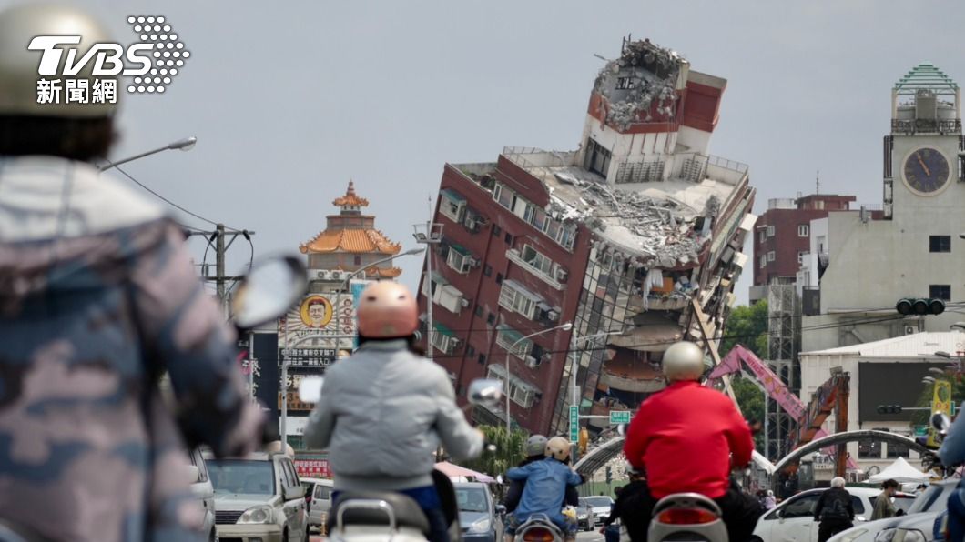 台灣4月3日7.2強震，花蓮災損嚴重。（圖／區國強攝）