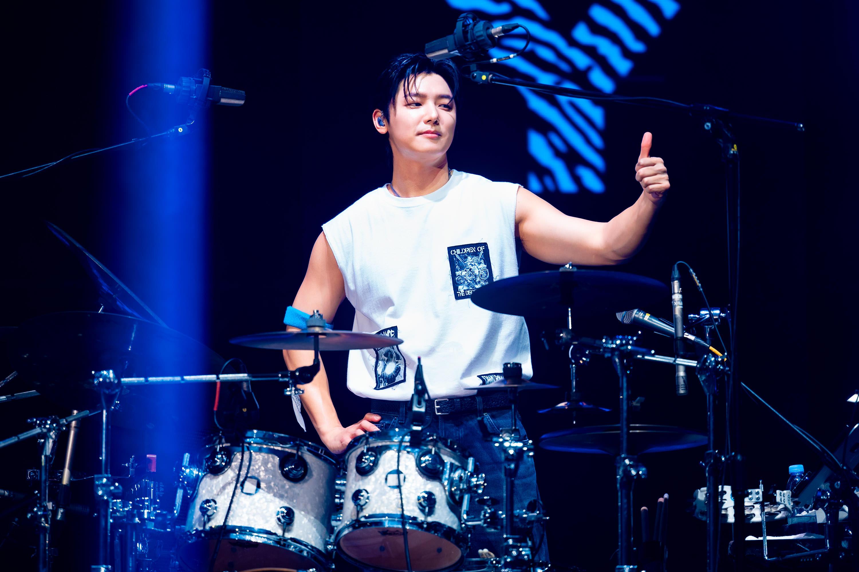 姜敏赫覺得在高雄演出「非常盡興」。（圖／希林國際提供）