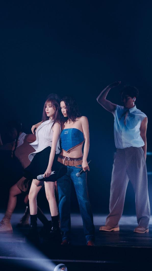 王心凌跟劉柏辛第一次碰面。(圖/天晴娛樂提供)