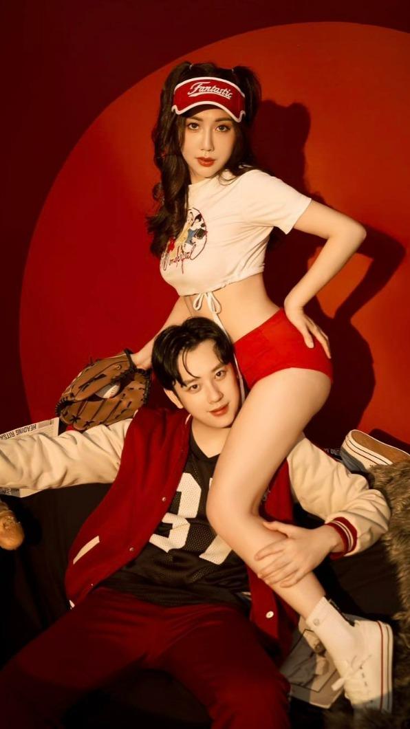 珍琳和男友陳慕感情甜蜜。（圖／翻攝自珍琳臉書）