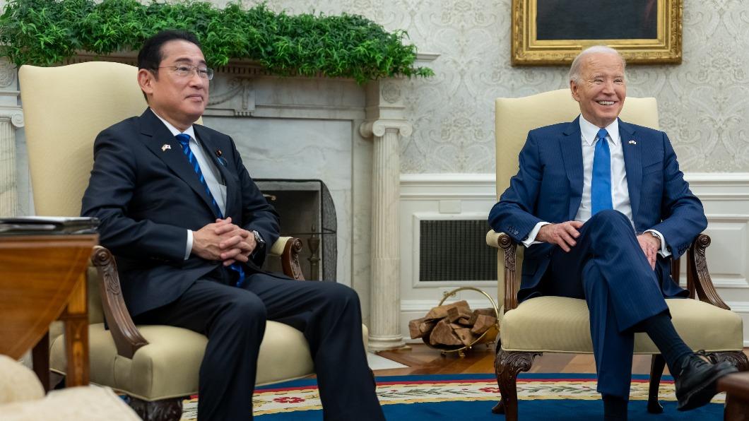 日本首相岸田文雄今（11）日與美國總統拜登（Joe Biden）展開雙邊峰會。（圖／翻攝自 X）