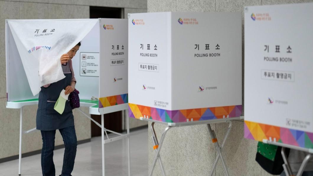 南韓近日舉辦國會選舉。（圖／達志影像美聯社）