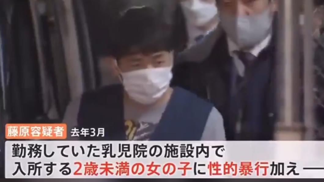 藤原凌涉性侵20名女童，遭到逮捕。（圖／翻攝自X@bakusai_com）