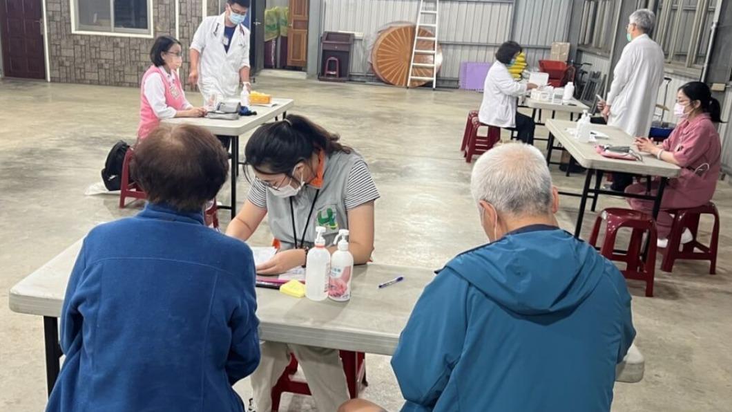 台北市立聯合醫院陽明院區醫療團隊進駐提供里民就近就醫服務。（圖／翻攝自台北市衛生局）
